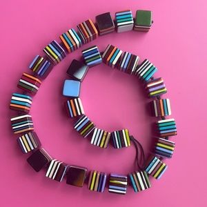 Sobral cube necklace